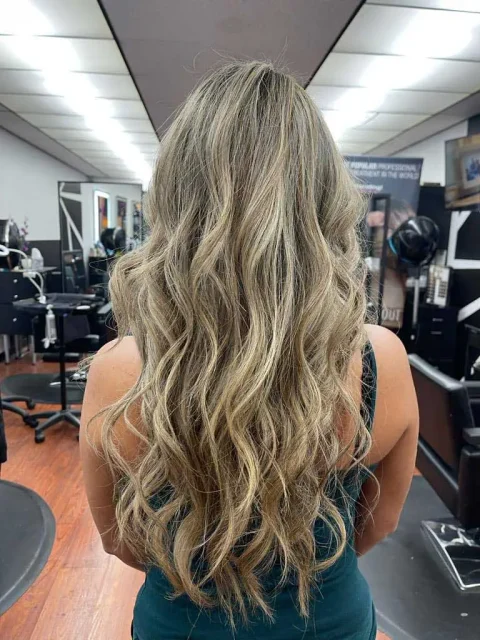 Mission Hills balayage hair color